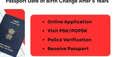Passport Date of Birth Change After 5 Years